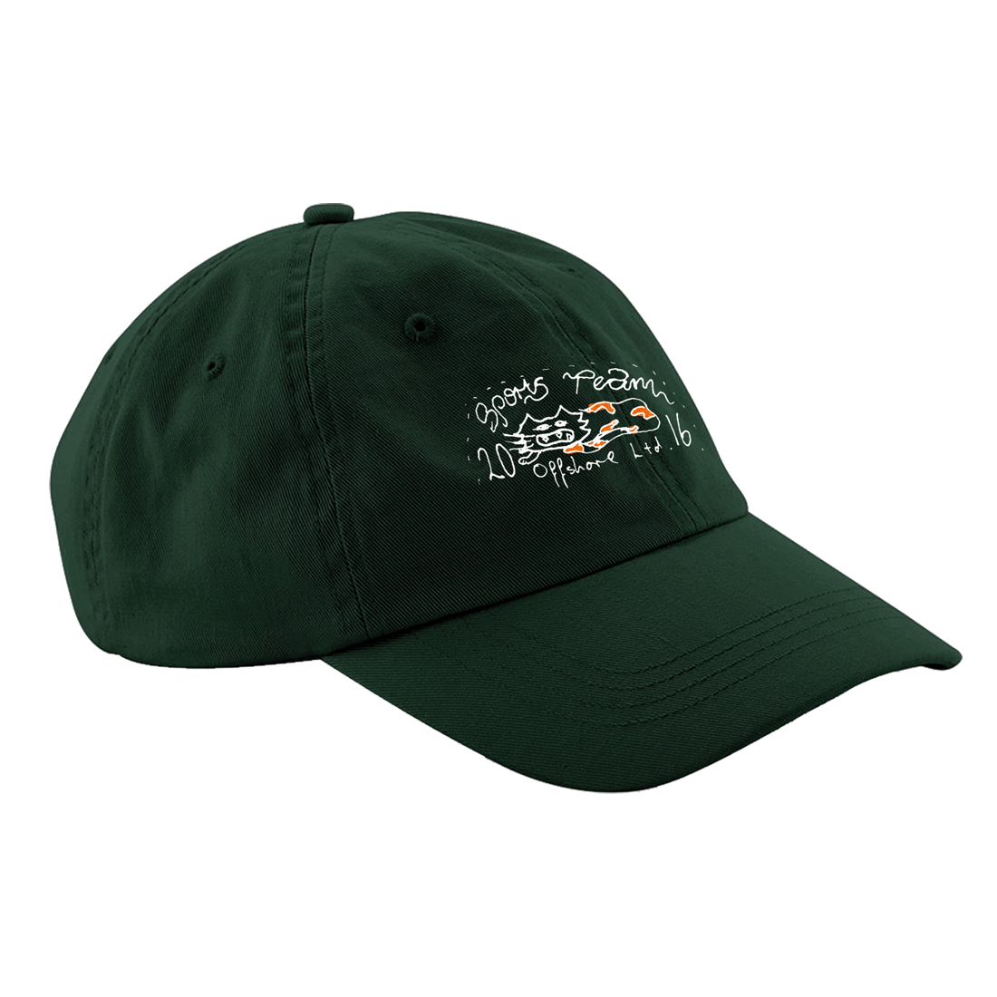 Sports Team - Cat Cap: Bottle Green