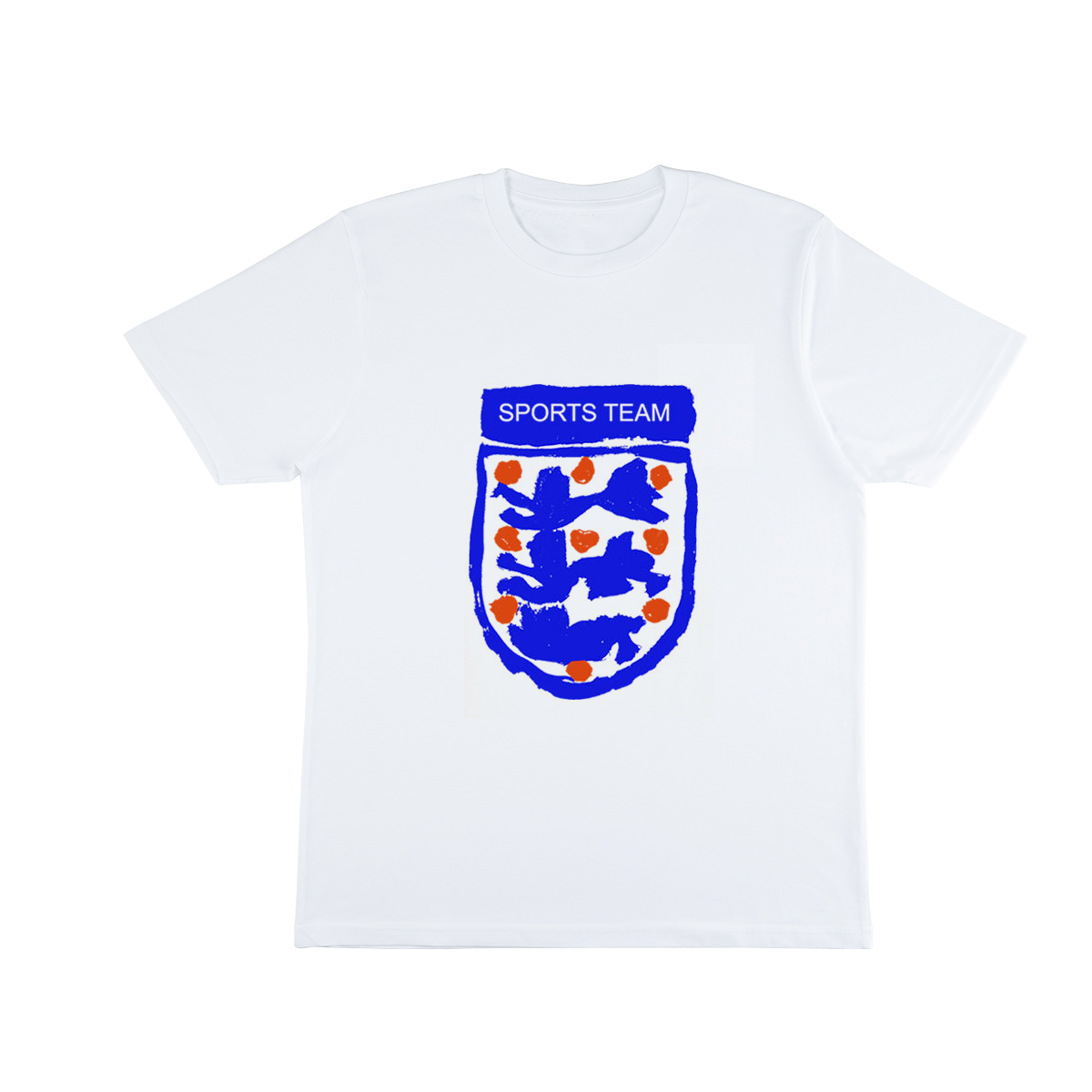 Sports Team - Sports Team England Tee: White